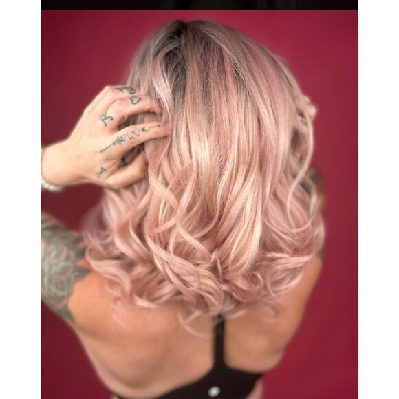Rebel Gypsy “Heart of a women” premium synthetic HD lace front free-parting wig main image 5